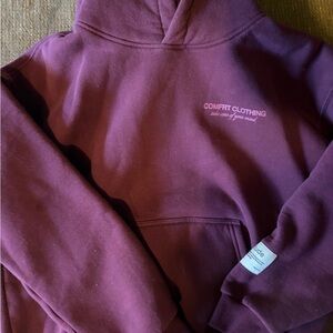 Comfrt Clothing Kids Purple Hoodie